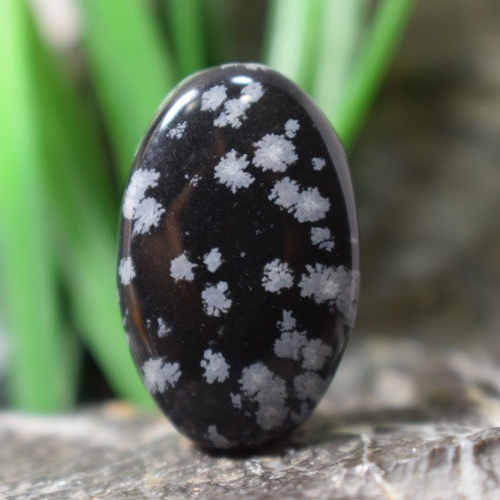 Snowflakes Obsidian