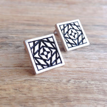 Load image into Gallery viewer, NEBULA STAR, Sterling Silver Cufflinks