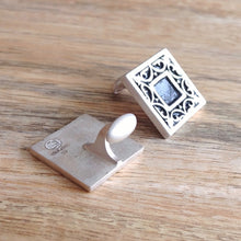 Load image into Gallery viewer, GARDEN and LIN, Sterling Silver Cufflinks