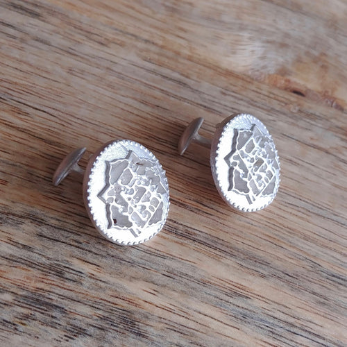 COINS, Sterling Silver Cufflinks