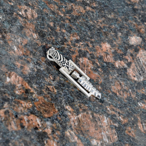 STANDING AWAIT, FOR A COMPENSATION OF MY LOVE II, Pendant of Sterling Silver