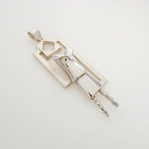YOUR'E THE ONLY DIVINE FLESH, Pendant of Sterling Silver