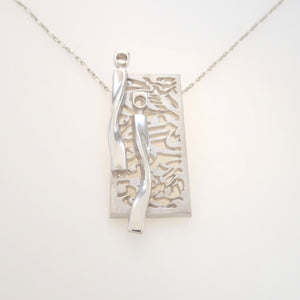 URBAN NIGHT LIFE, Pendant of Sterling Silver