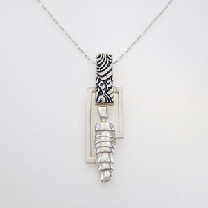 STANDING AWAIT, FOR A COMPENSATION OF MY LOVE II, Pendant of Sterling Silver