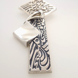 LIGHT OF WISDOM, Pendant of Sterling Silver