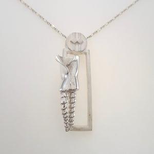 PACIFY ME, EVEN BY AN AFFECTION, Pendant of Sterling Silver