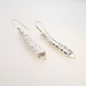 MEMORIAL OF..., Pair of Earrings, Sterling Silver