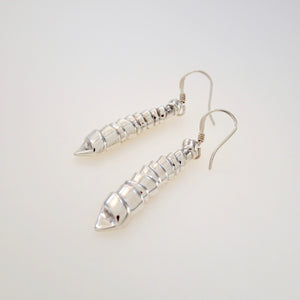 MEMORIAL OF..., Pair of Earrings, Sterling Silver