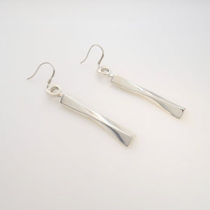 DANCING, Pair of Earrings, Sterling Silver