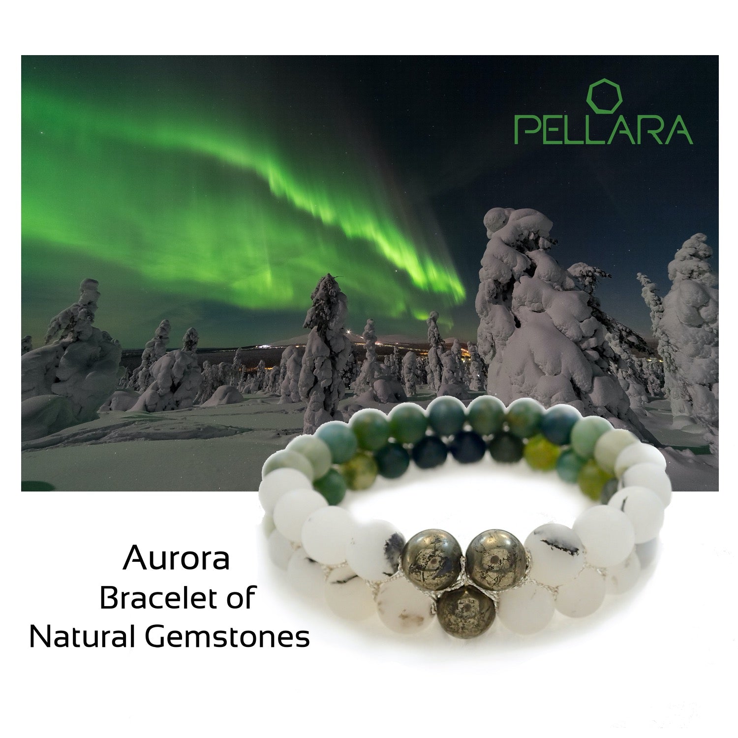 CRYSTAL CARVINGS  Violet Aurora Glass Tree of Life Charm Bracelet
