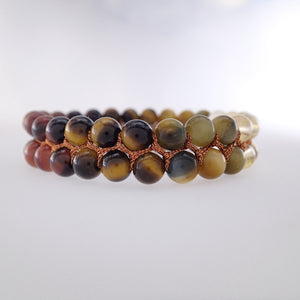 Chakra gemstone bracelet for The Solar Plexus (Navel) Chakra, designed by Pellara. Made in Canada. Birthstone gift for Gemini, Leo, Virgo, Aries, Libra & pisces zodiacs.