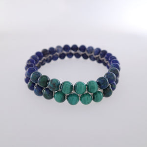 Chakra gemstone bracelet for The Third Eye Chakra, designed by Pellara. Made in Canada. Birthstone gift for Taurus, Capricorn, Sagittarius, Scorpio, Libra & pisces zodiacs.