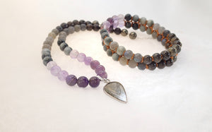 Gemstone Jewellery Set, Golden memories by Pellara, Birthstone gift for Aries, Taurus, Gemini, Capricorn, Leo & Pisces zodiacs